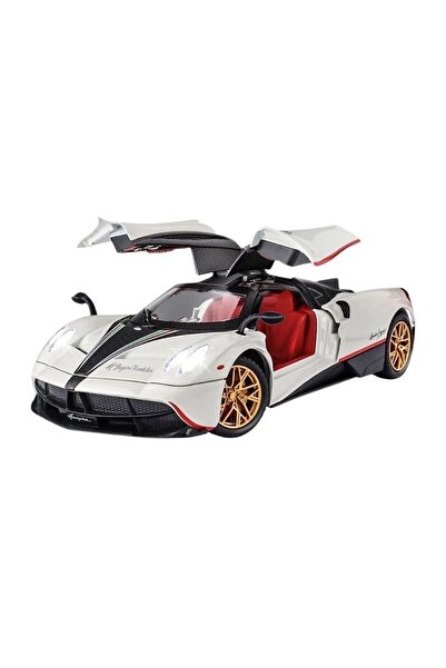 OEM Masina metalica tip Pagany Huayra Hypercar,Sunete si Lumini,Claxonul,Usil...