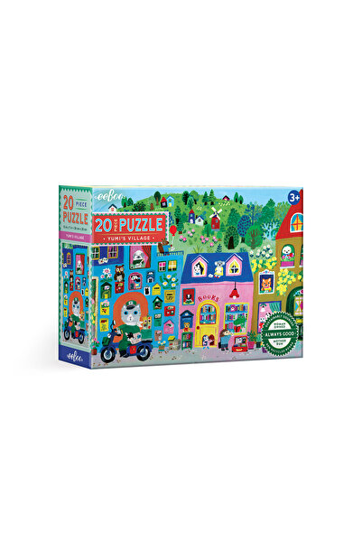 Eeboo Puzzle Yumi's Village 20pcs (EPZY863)