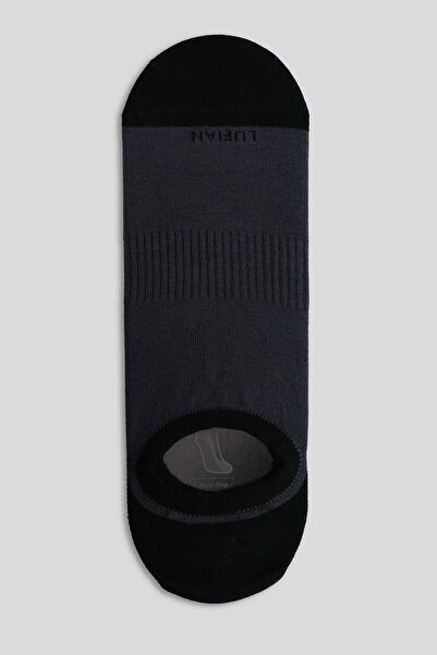 Lufian Ανδρικές κάλτσες Quel σε μαύρο χρώμα