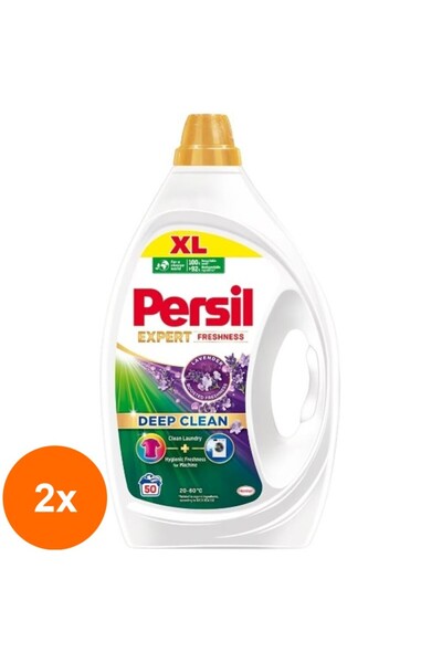 Persil Set of 2 x Deep Clean Expert Freshness Lavender Liquid Laundry Deterge...