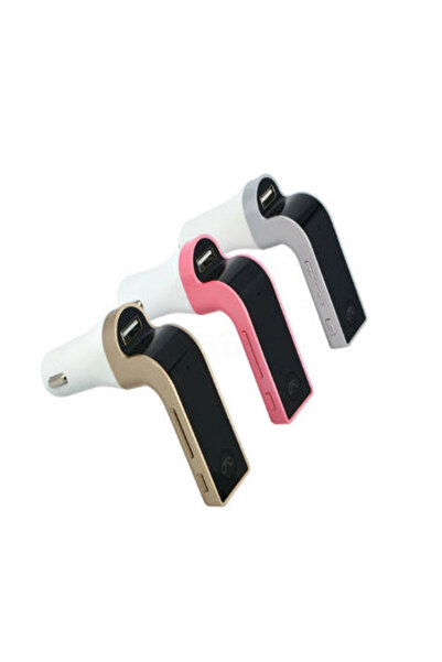 Genel Markalar Carg7 Bluetooth Araç FM Transmitter Usb Girişli