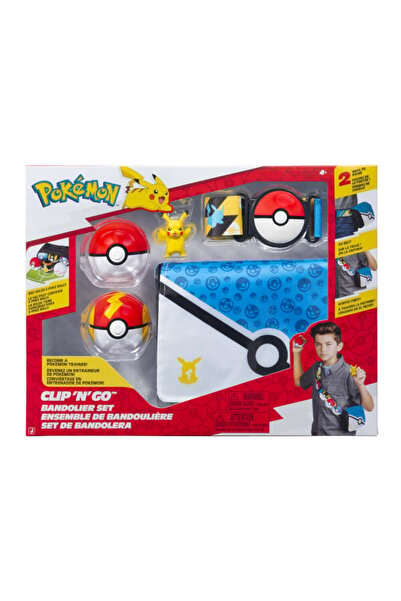 Pokémon Set Bandolier Pokemon Clip N Go Pikachu (PK4171)