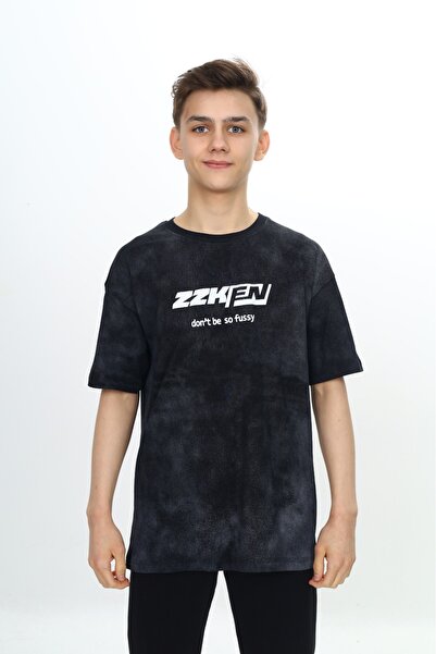 njn Crew Neck Short Sleeve Boys' T-Shirt