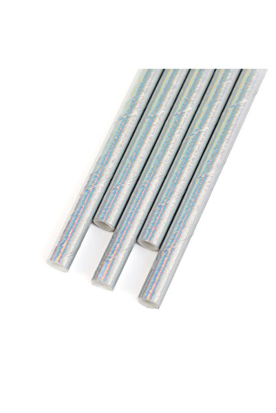 FAMİLY Paper straws - irrigator - 197 x 6 mm - 25 pieces / pack