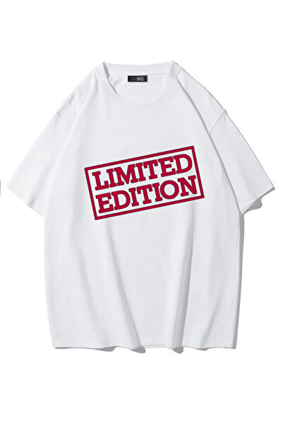 BRF Collection Limited Edition Printed Oversized Unisex White T-Shirt
