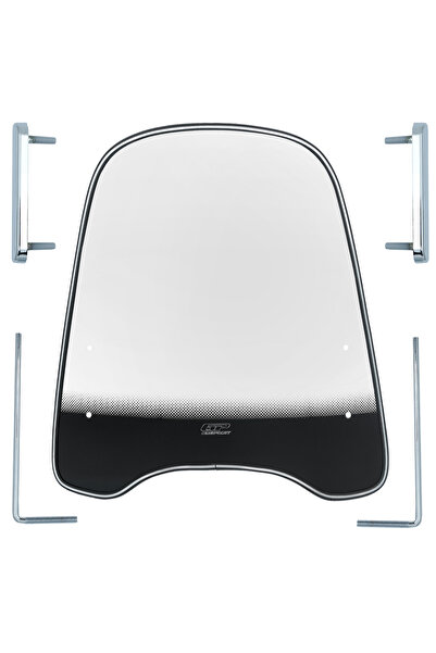 GP KOMPOZİT MCM001 Scooter Universal Ön Cam Şeffaf 44 cm