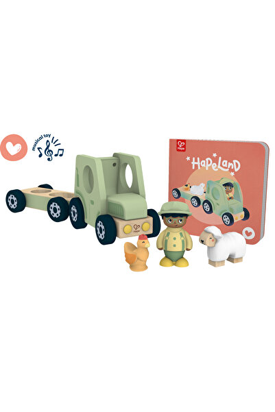 Hape Tractorul bubuitor cu sunet (87-3436)