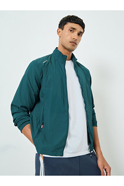 Styli Men Teal Long Sleeve Jacket