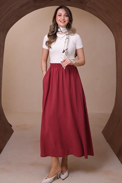 benguen Modal Skirt N218 Dried Rose