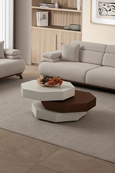 Eymense Mira Sekizgen Açılır Orta Sehpa