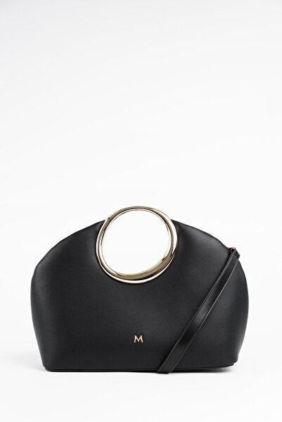 Matmazel Lunara Siyah Kadın El ve Omuz Çantası