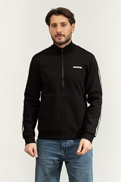 EA7 Erkek Fermuarlı Sweatshirt