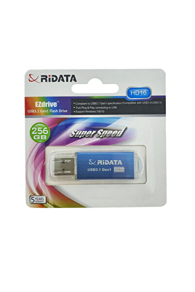 ridata 256GB USB 3.1 Flash Drive Fast Transfer Metal Case for Document Storag...