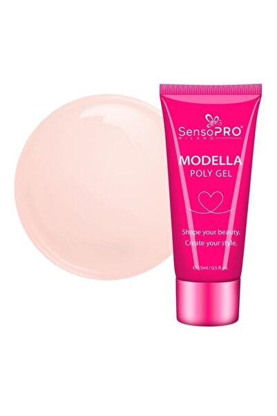 SensoPRO Milano Polygel MODELLA - Apricot Haze, 15ml