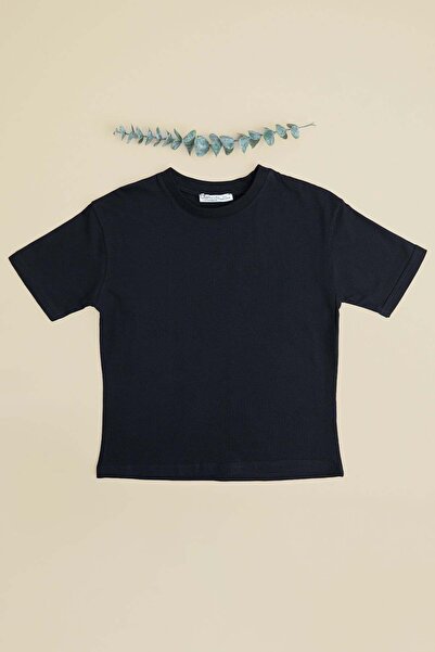 Fulla Moda Μπλουζάκι για αγόρια με γράμματα στην πλάτη με τύπωμα oversized