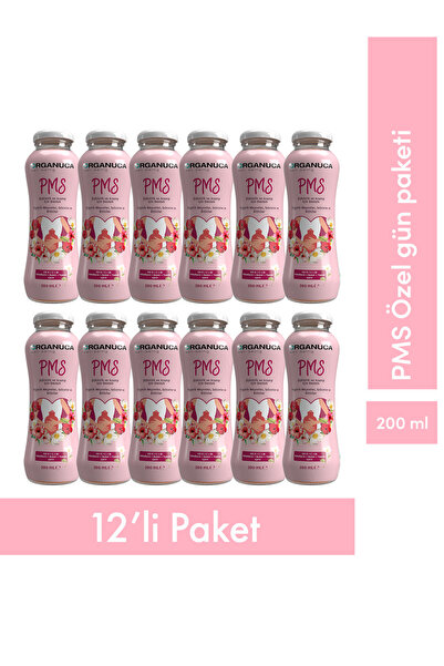 Organuca 12'li Pms Dest.Vitamin Takv.Bitki Çay 200 Ml