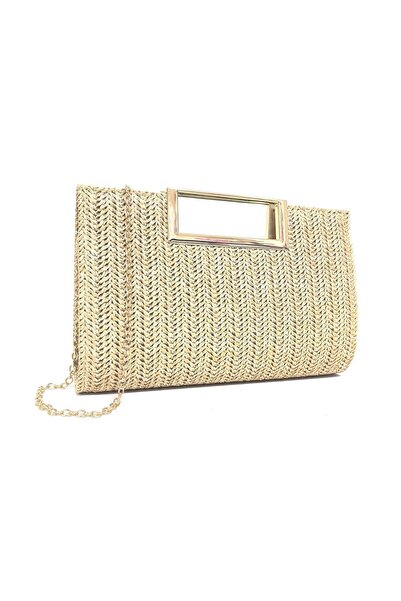 Arabest Gets Straw Clutch Purses for Women Summer Top Handle Handbag Woven Ra...