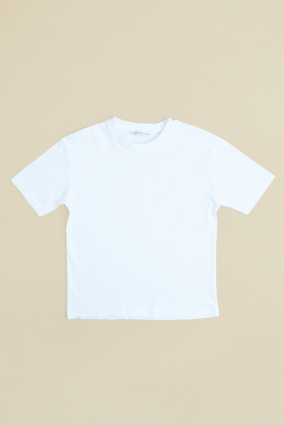 Fulla Moda Μπλουζάκι για αγόρια με γράμματα στην πλάτη με τύπωμα oversized