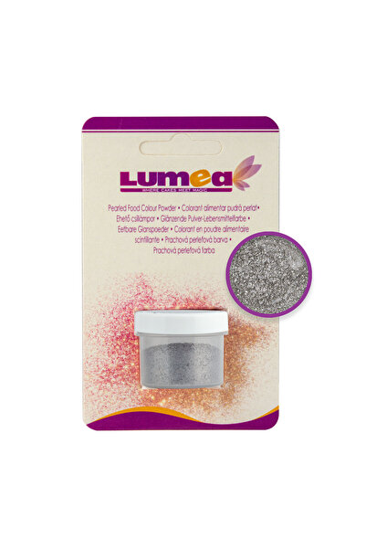 Lumea Σκόνη χρωστικής τροφίμων Pearl Silver, 4g -