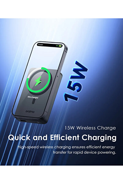 GENERAL Magnetic Wireless Charge 10000mAh POWER BANK BLACK