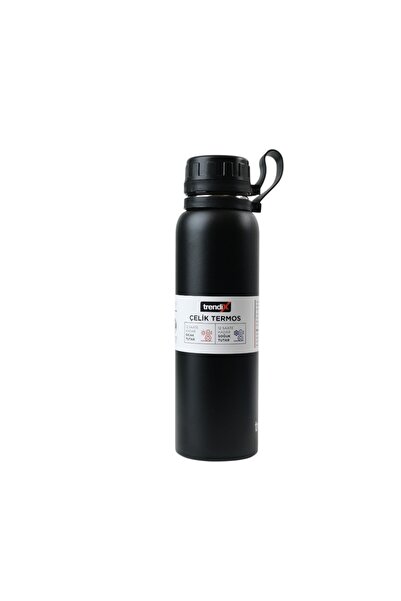 Trendix Çelik İçli Termos 850ml Siyah SKM004-850-SYH