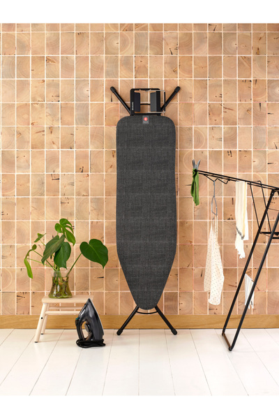 Brabantia 001-01-124X38CM (B) DENIM BLACK DESENLİ ÜTÜ MASASI - SIR