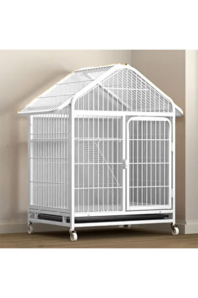 KEKE Stackable Heavy Duty Luxury Foldable Pet Cage with Door