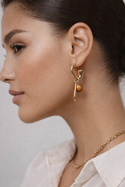 Bidüğüm Elegant Steel Earrings That Reflect Your Strength |   Anti-Tarnish & ...
