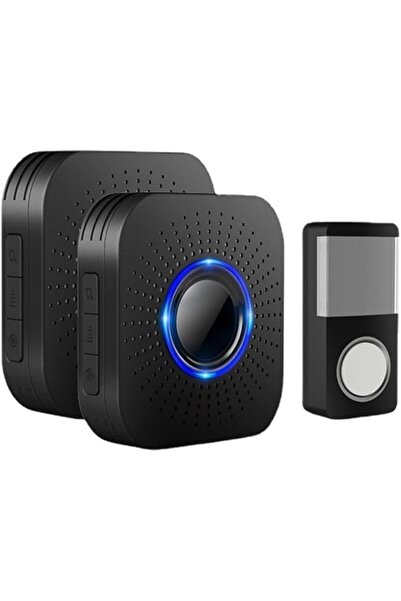 Arabest Wireless Doorbell,4 Volume Levels,1 Waterproof Button,2 Plug in Recei...