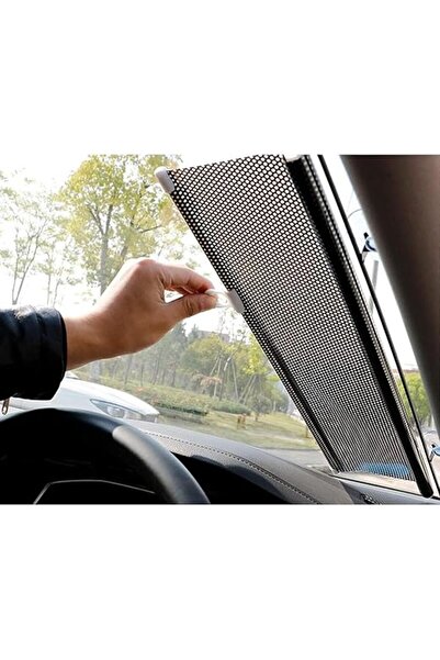 Arabest Retractable Car Window Sun Shade, Side Window Blocks Heat & UV Rays G...
