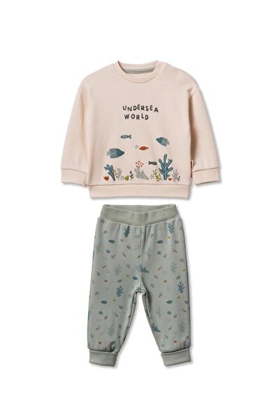 BabyCosy Organic Wear طقم علوي وسفلي للأطفال 100% قطن عضوي، للأطفال - حديثي ا...