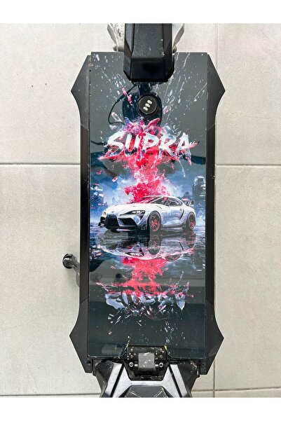 bisiklet dünyam Onvo RX4 Scooter Deck | Tabanlık Yapışkanlı 2.8MM Araba Kolek...