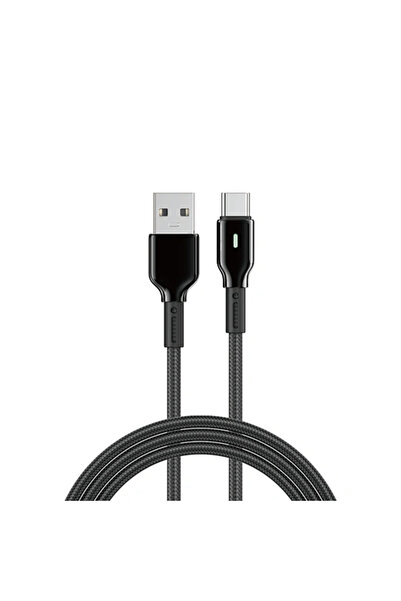 WIWU كابل WI-C073 DuraLink 3A Series مضفر من النايلون USB-A إلى Type-C بطول 1...