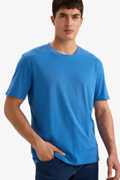 DeFacto Basic-T-Shirt aus 100 % Baumwolle V7699AZ26SP