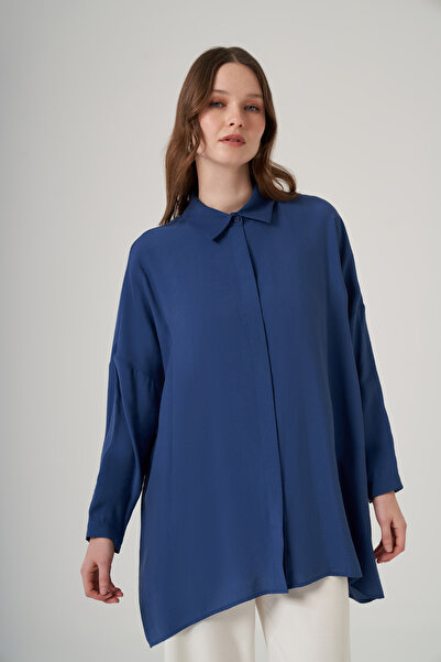 Nuss Oversized Basic Summer Shirt 3001 Napoli Blue