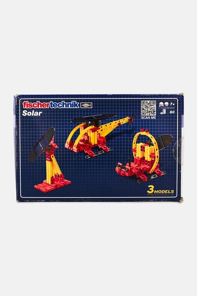 Fischertechnik مجموعة بناء الطاقة الشمسية الأساسية من فيشر تكنيك، 60 قطعة