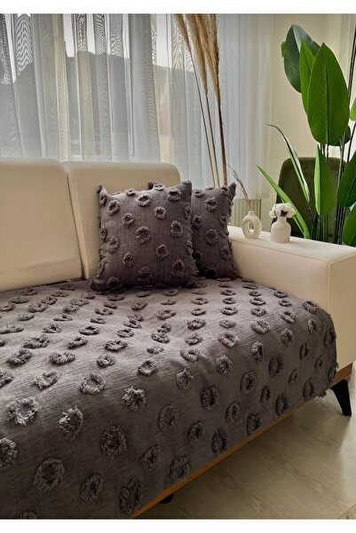 diabella Ponpon Patterned Sofa Cover 100*240