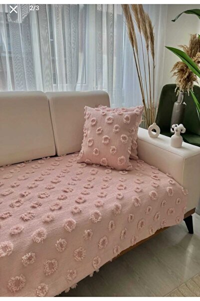 diabella Ponpon Patterned Sofa Cover 100*240