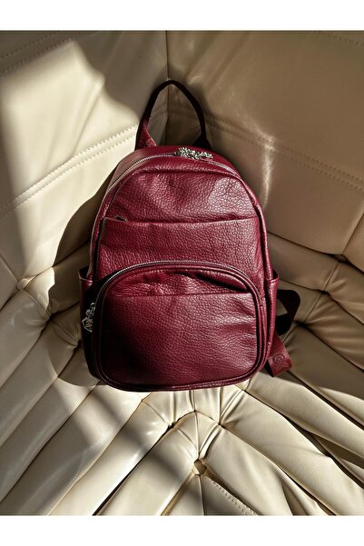 minebag Γυναικείο σακίδιο πλάτης Multi-Eye Holly Τσάντα Claret Red