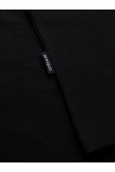 OMBRE Ανδρικό T-Shirt Σετ Βαμβακερό OM-TSBS-0268 Μαύρο