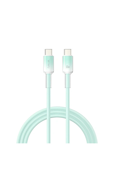 WIWU كابل WI-C063 NeoLink من سلسلة 60 واط، مصنوع من السيليكون، من النوع C إلى...