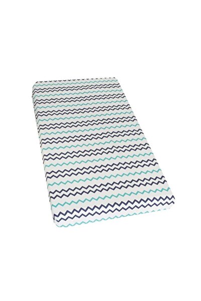 PRICHINDEL Sheet for Crib 120x60 cm, Zig Zag