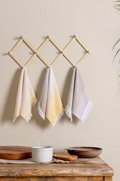 Soley Alya |   100% Cotton 3-Pack Kitchen Drying Cloths