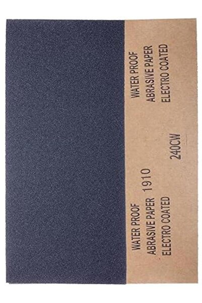 FIXPRO 240 Grit Wet & Dry Sandpaper Sheets, 23 x 9.5cm, Very Fine Abrasive Sa...