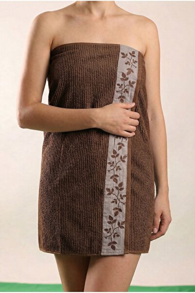 Anılsan Fluffy Brown Bath Towel - 70X140 Cm, 490Gr, 100% Cotton , Spa and Hot...