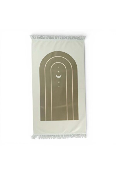 Reetal سجادة صلاة للأطفال - مخمل ناعم - 90×60 سم - زيتوني