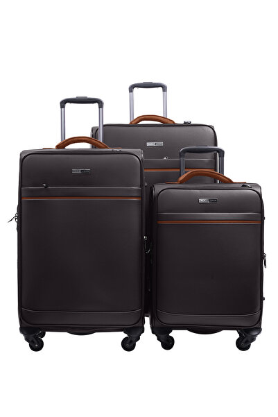 PARAJOHN Para John 3 PCS PVC Luggage Set 20/24/28" 4 Wheel Spinner Travel Sui...