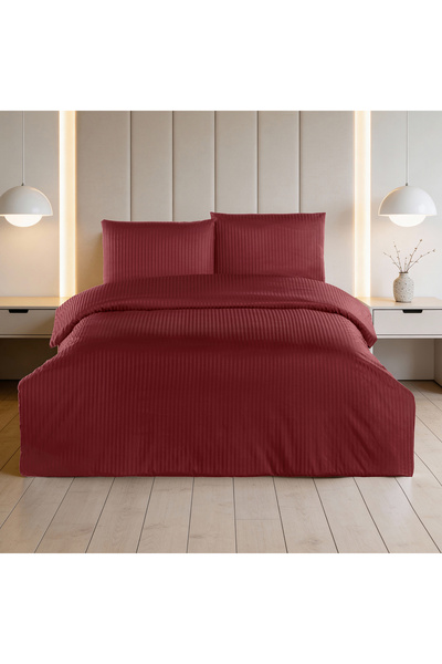 Altınbaşak Set cuvertură de pilota Linestyle king size Kişilik bumbac 100% di...