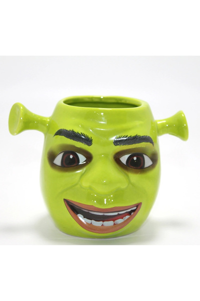 Livenda 3D Shrek Design Porcelain Mug