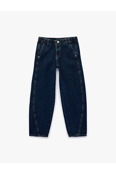 Koton Παντελόνι τζιν από βαμβακερό κόψιμο μπαλόνι